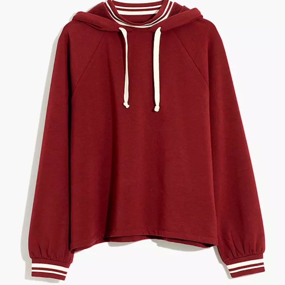Madewell MWL Easygoing Hoodie Sweatshirt, size Small